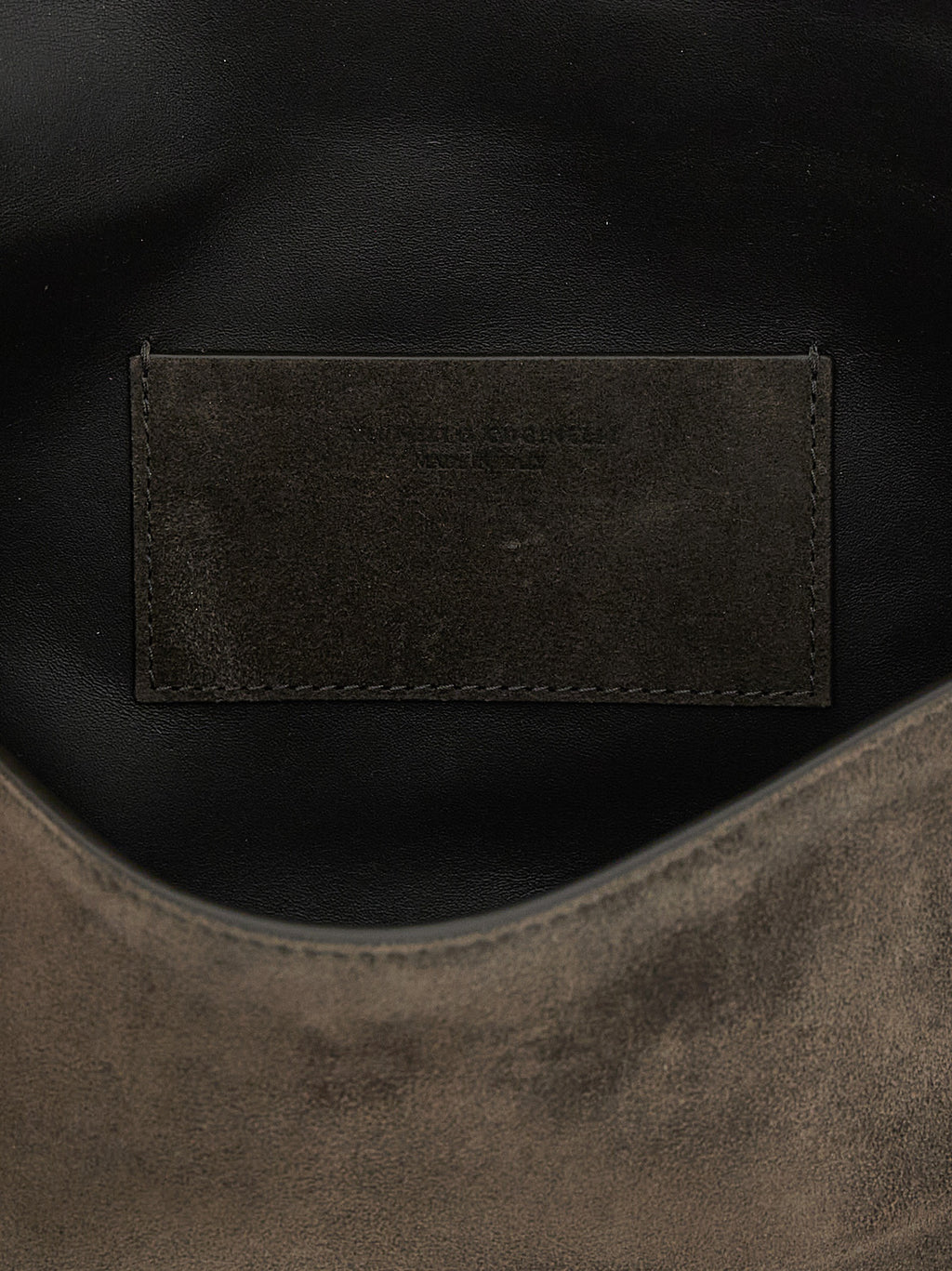 Brown Calfskin Clutch Bag