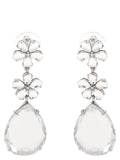 Silver Brass Earrings