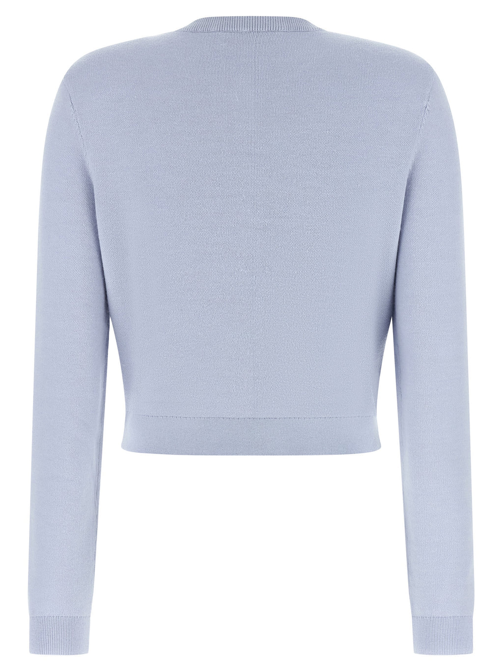 Blue Polyester Cardigan