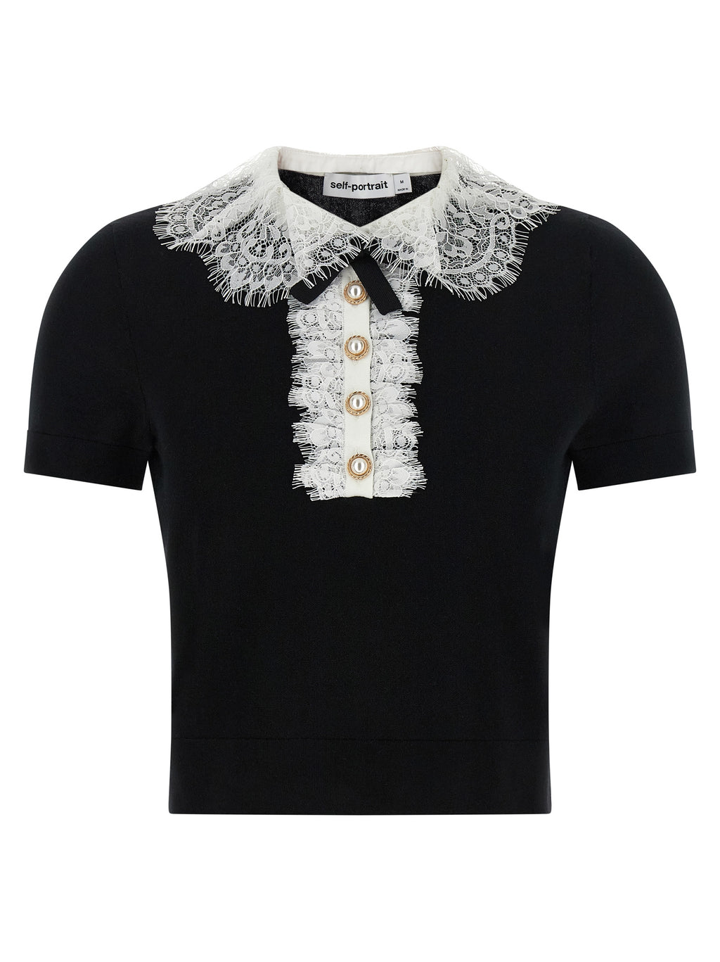 Bicolor Wool Blouse