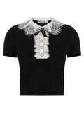 Bicolor Wool Blouse