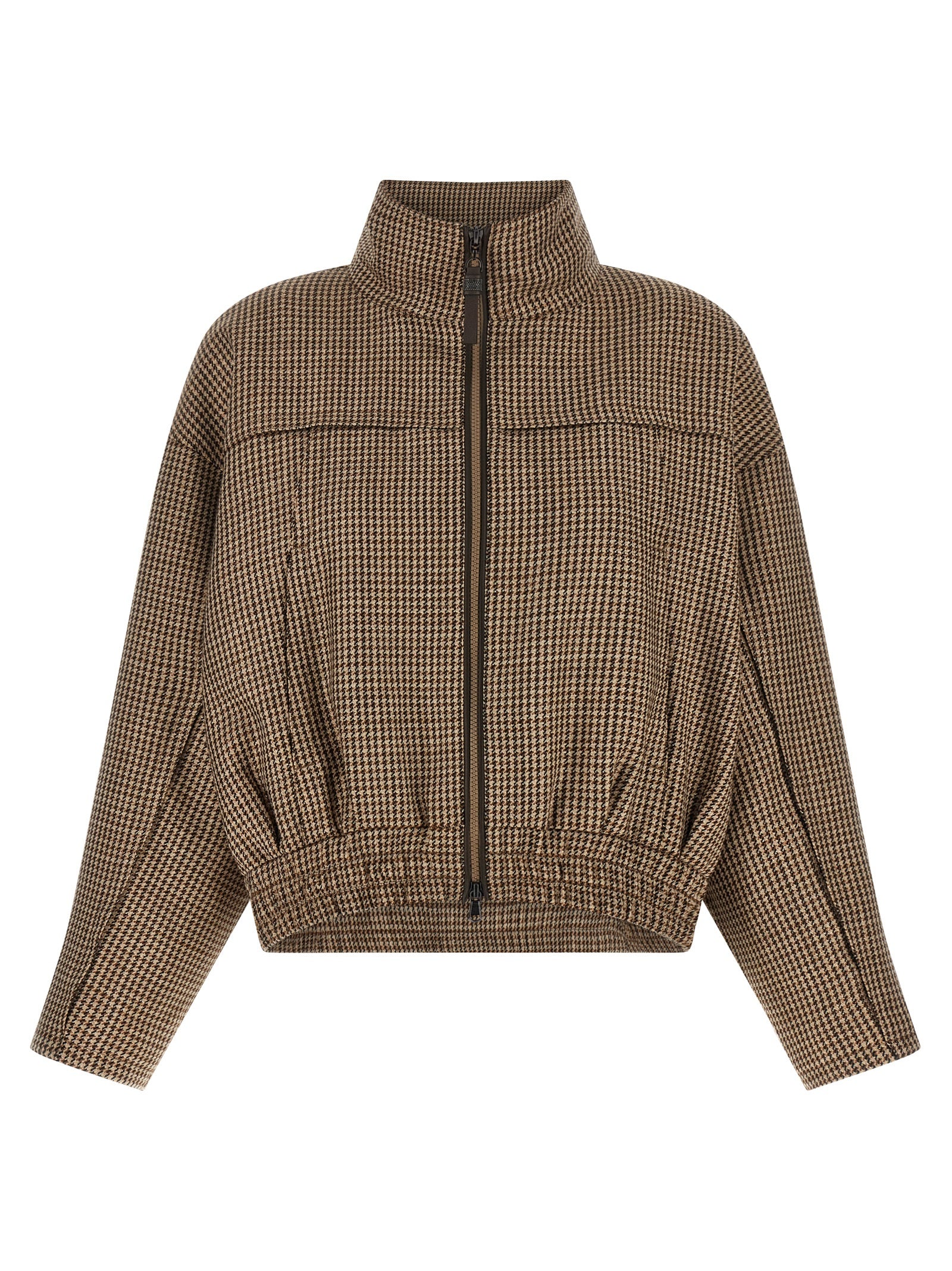 Brown Virgin Wool Jacket