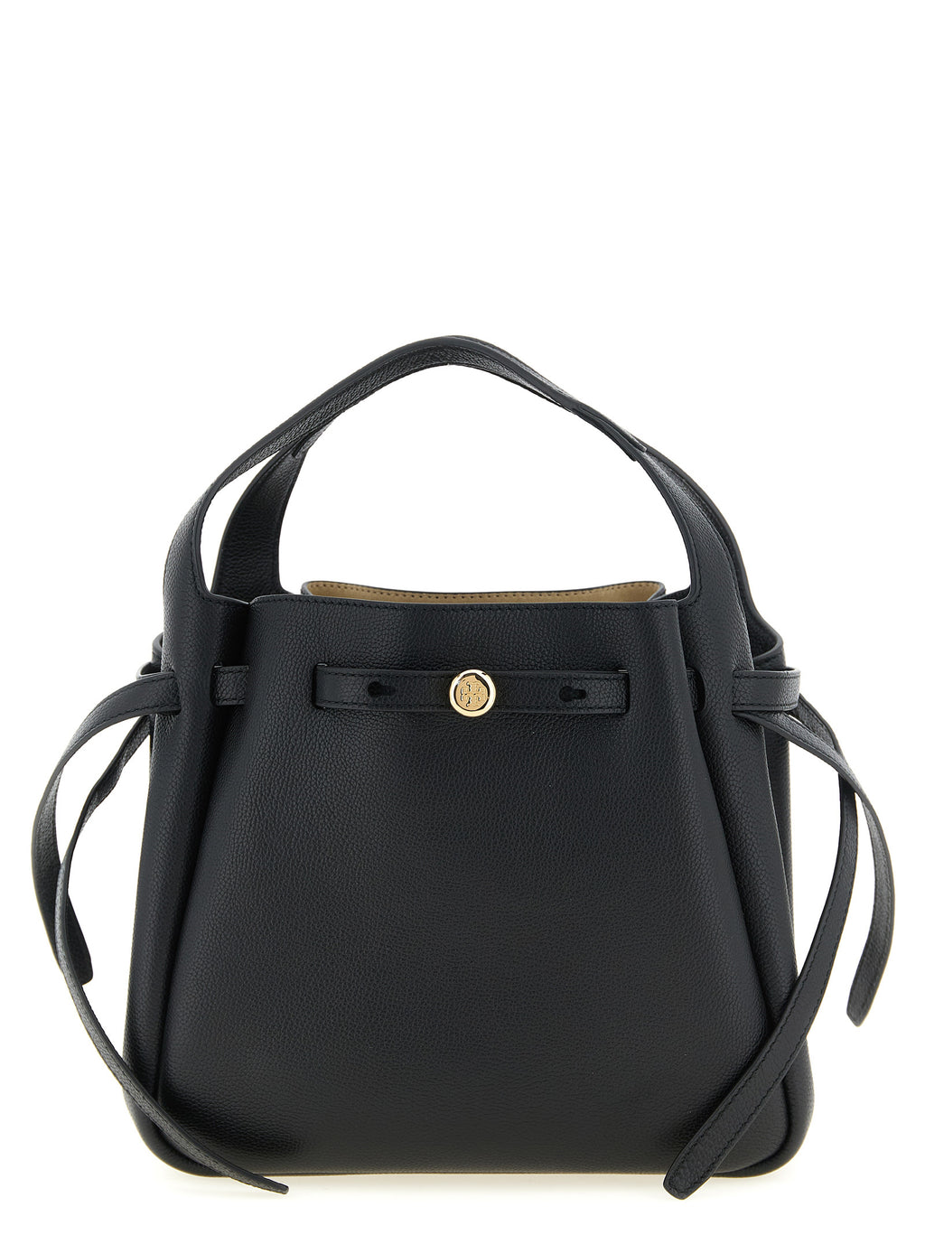 Black Cowhide Handbag