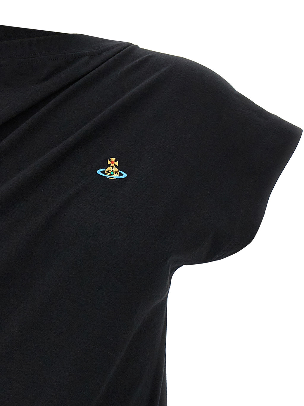 Black Cotton T-Shirt
