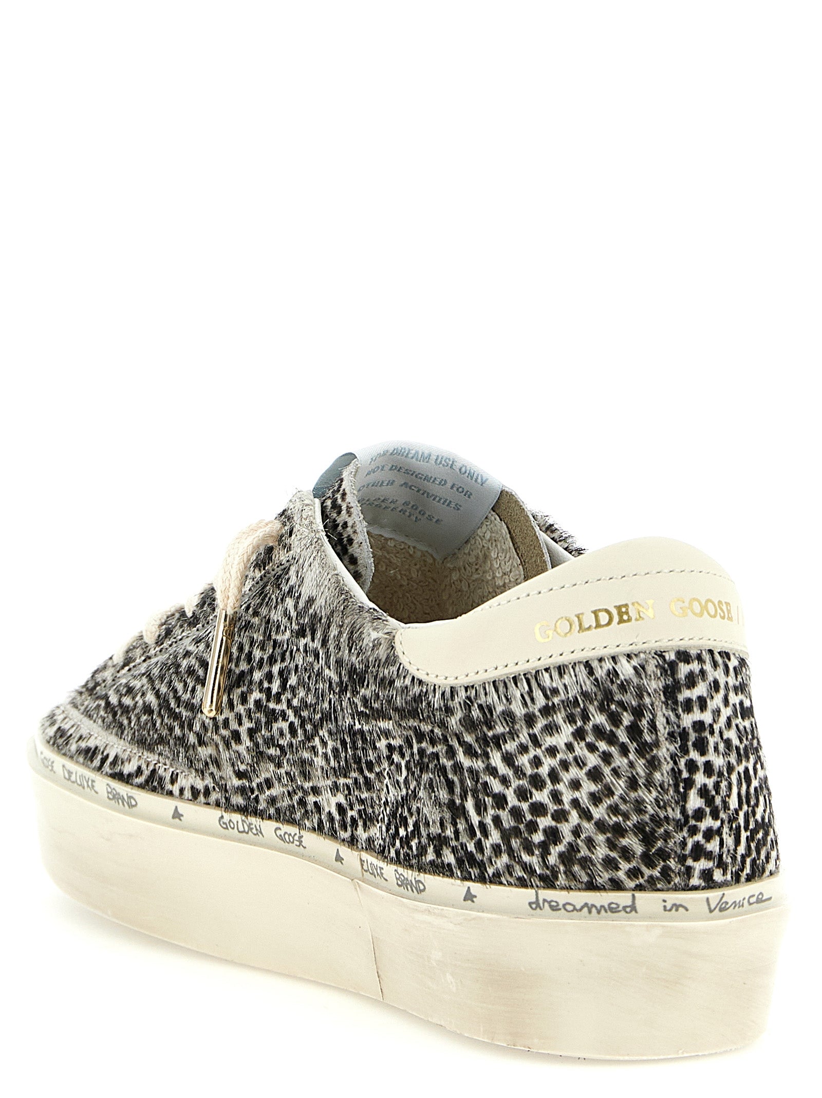 Bicolor Cowhide Sneakers
