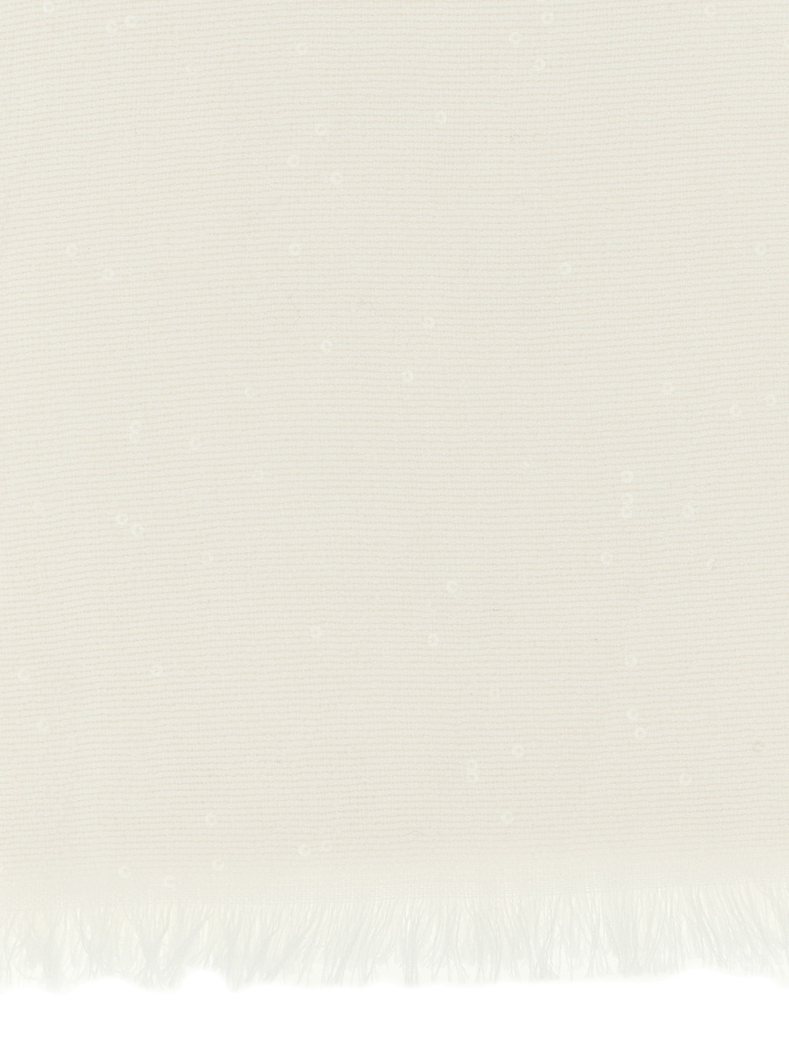 White Cashmere Scarf