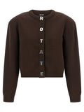 Brown Organic Cotton Cardigan