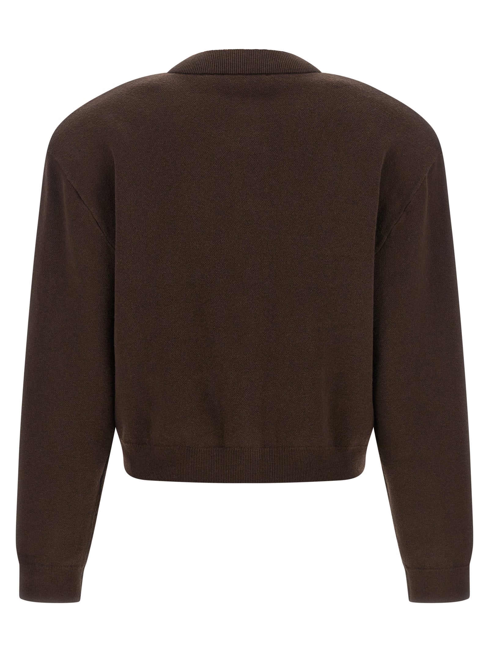 Brown Organic Cotton Cardigan