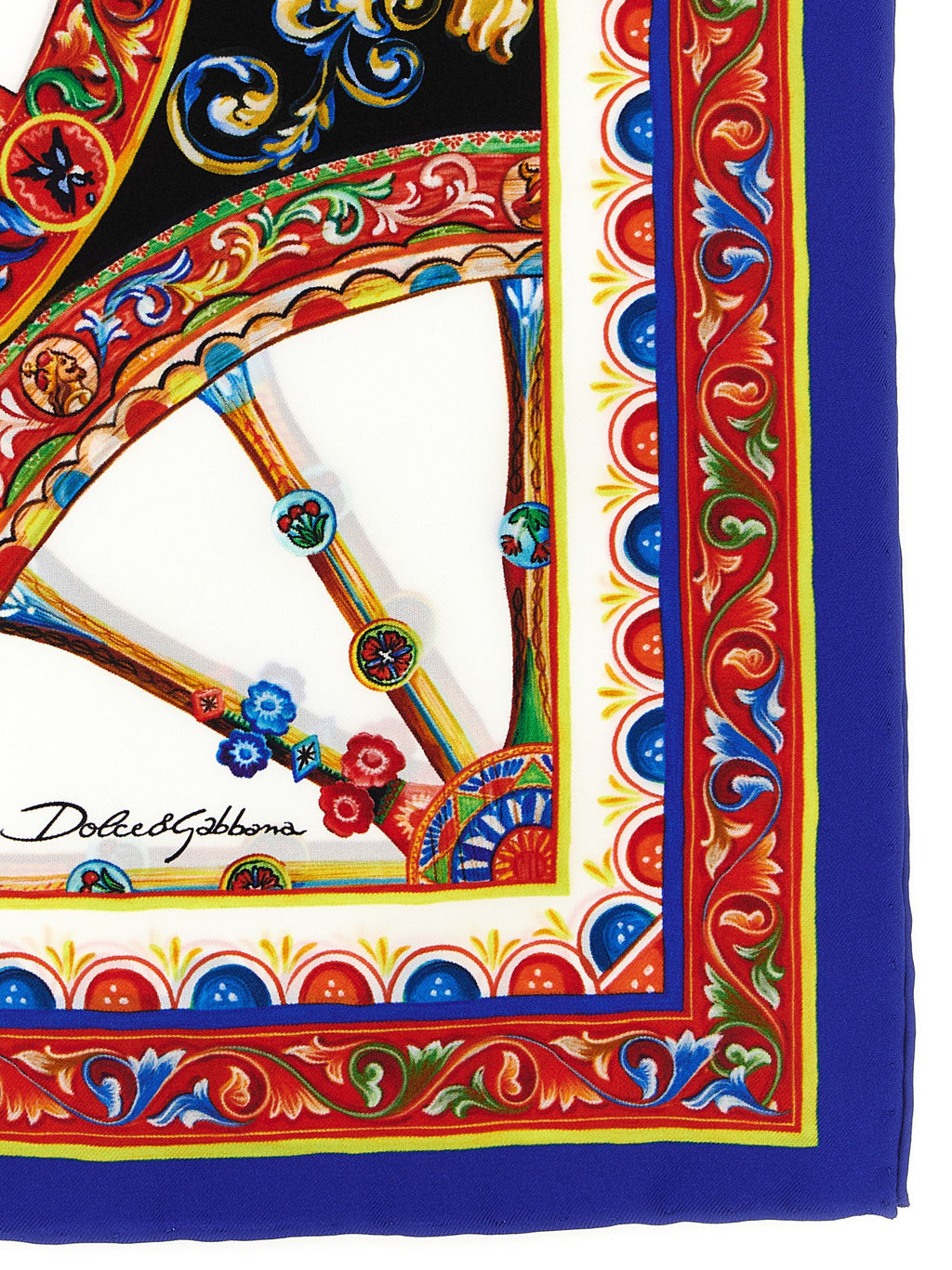 Multicolor Silk Scarf