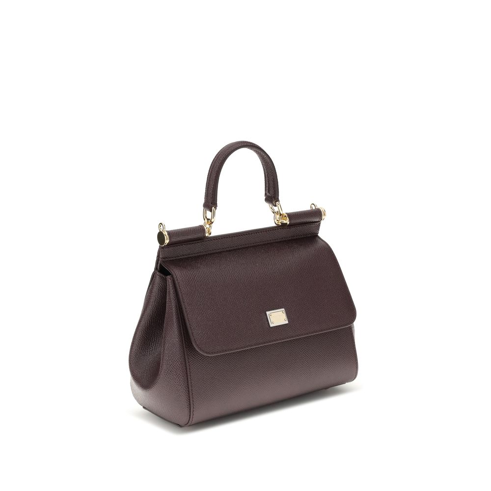 Brown Calf Leather Bos Taurus Handbag