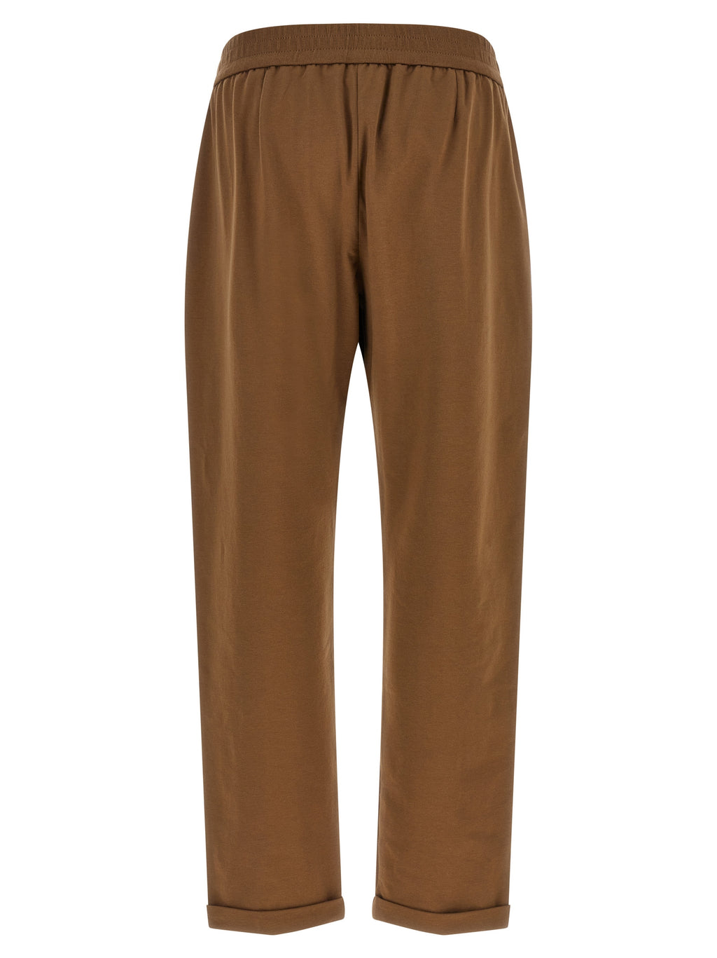 Brown Cotton Joggers (Workout Pants)