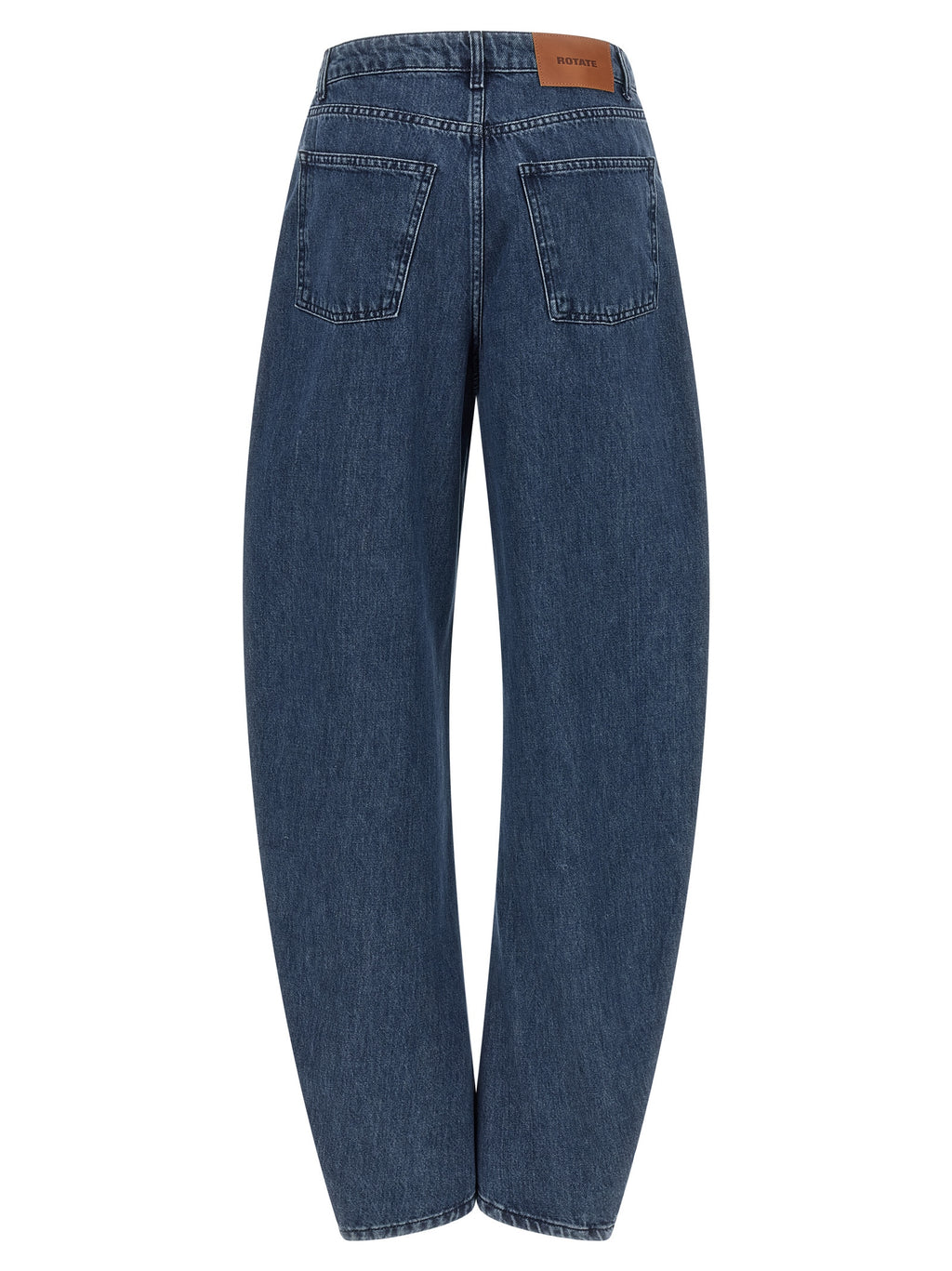 Blue Organic Cotton Relaxed Fit Jeans