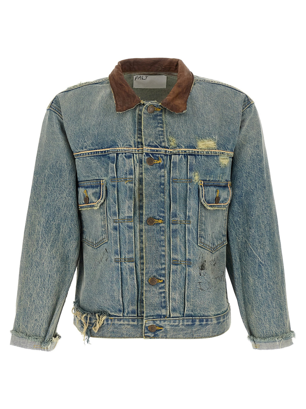 Blue Cotton Denim Jacket