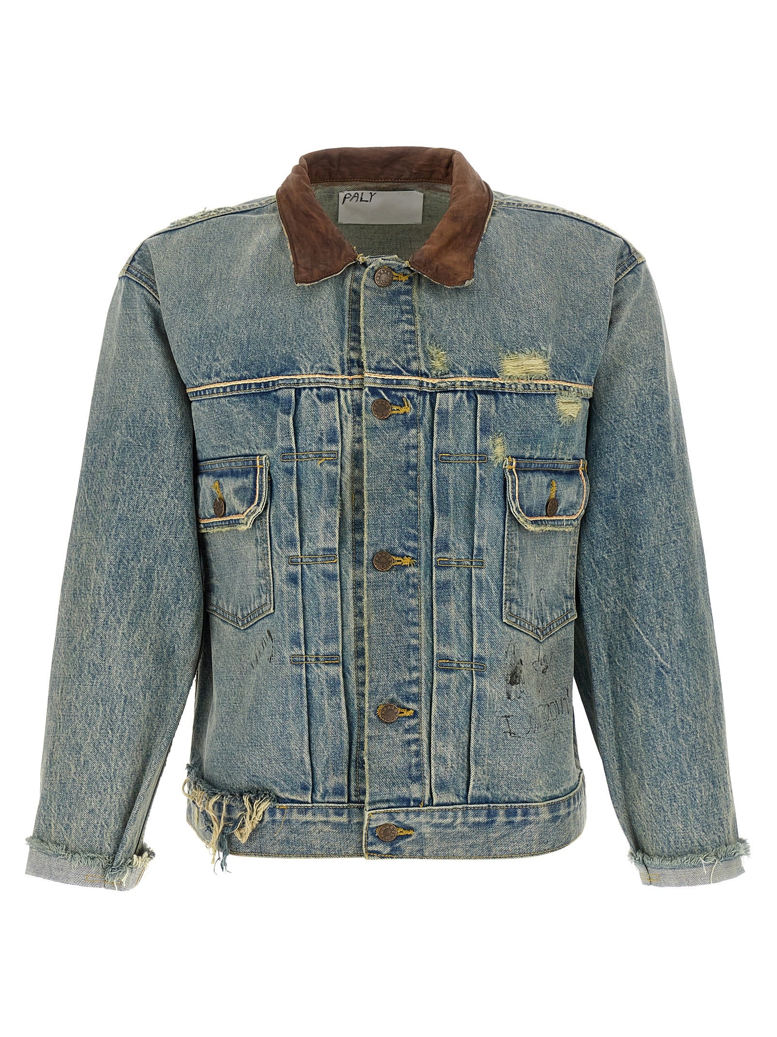 Blue Cotton Denim Jacket
