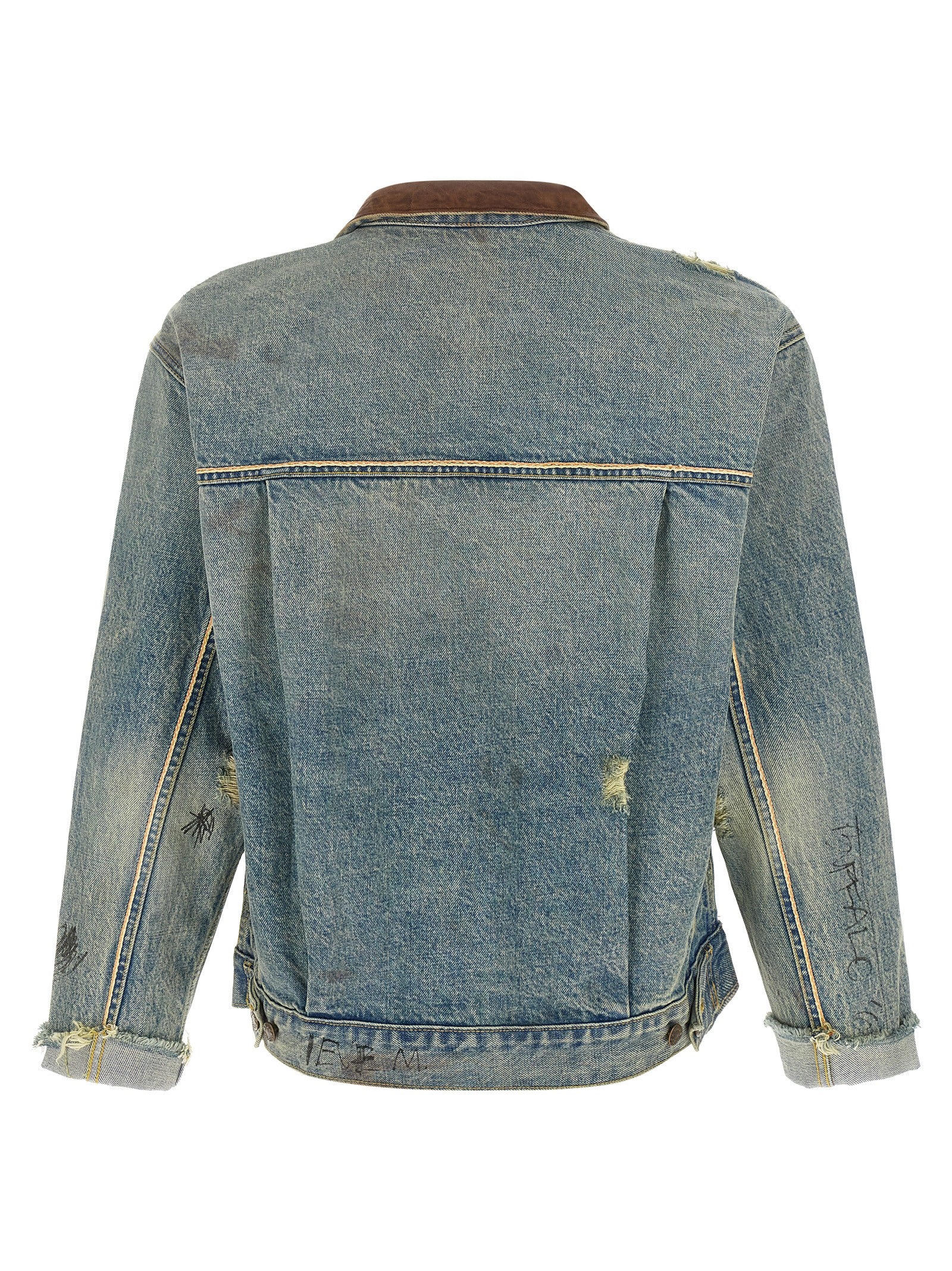 Blue Cotton Denim Jacket