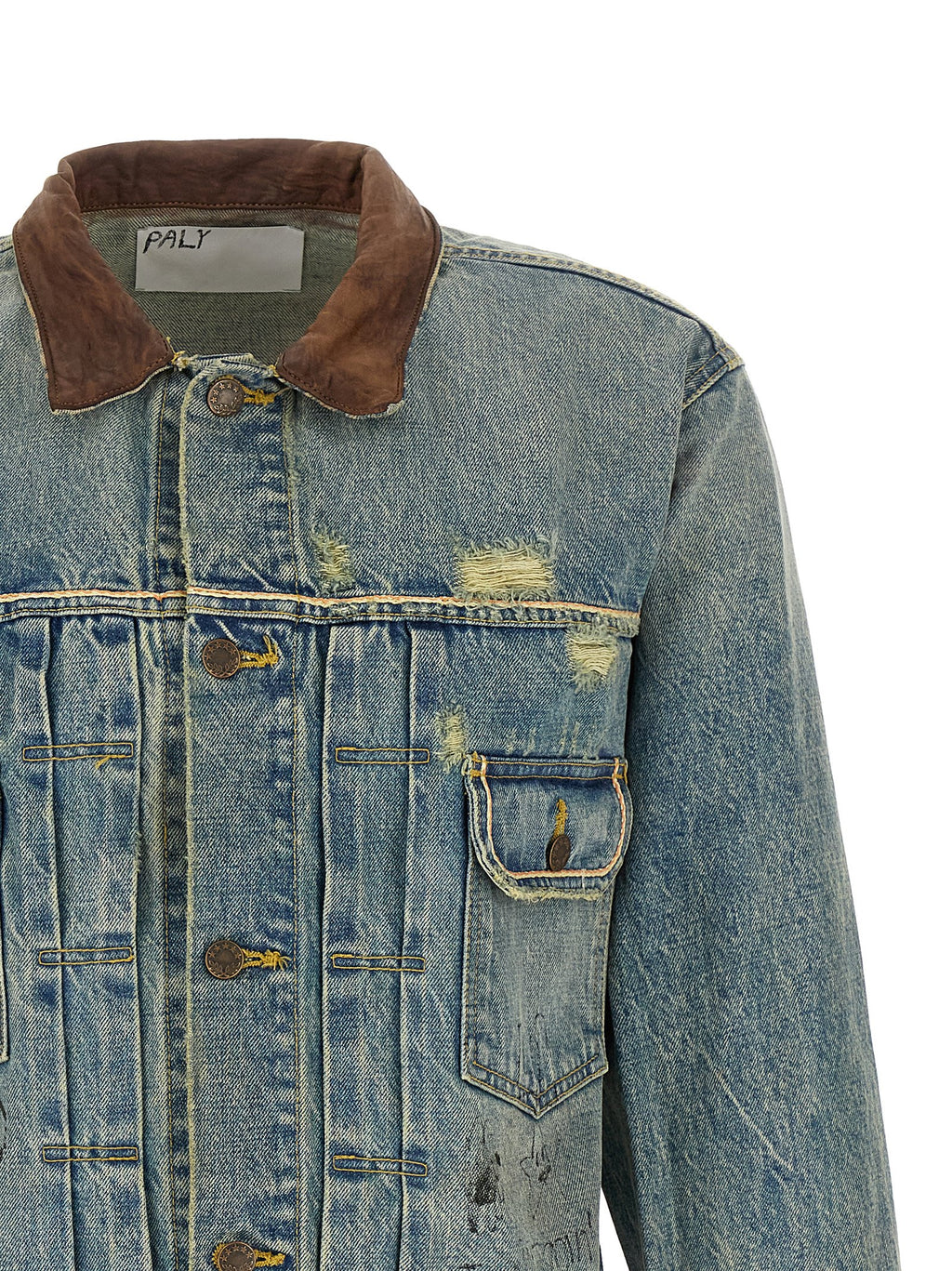 Blue Cotton Denim Jacket