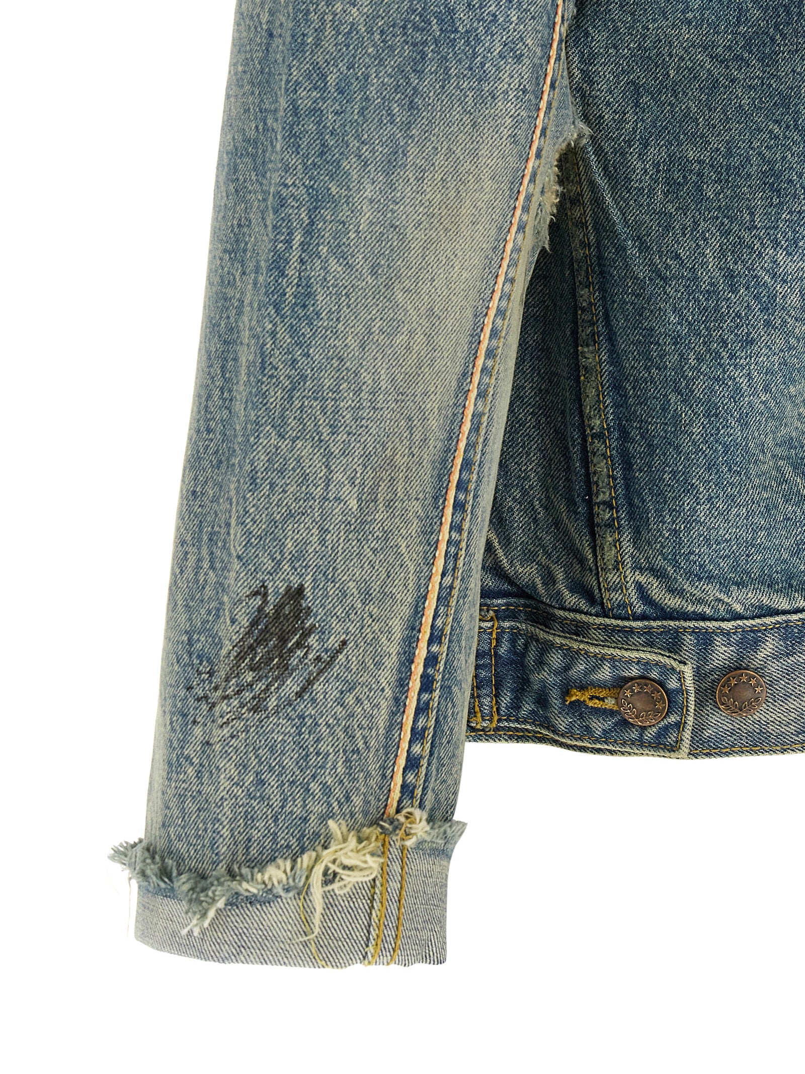 Blue Cotton Denim Jacket