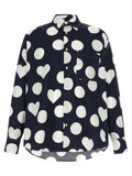 Blue Cotton Blouse