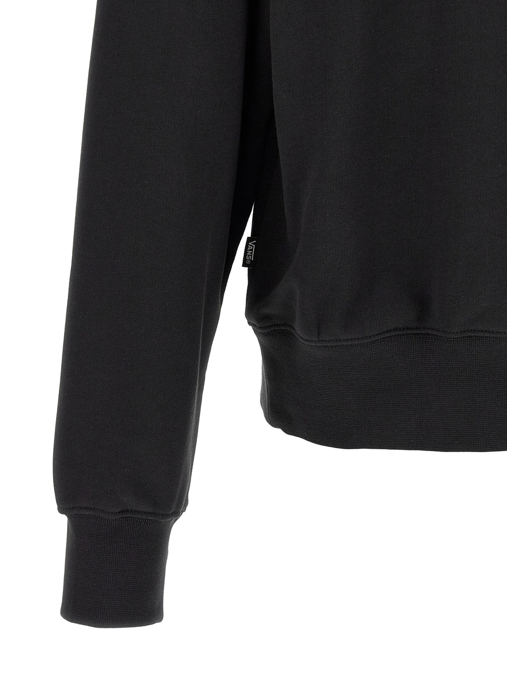 Black Cotton Sweatshirt