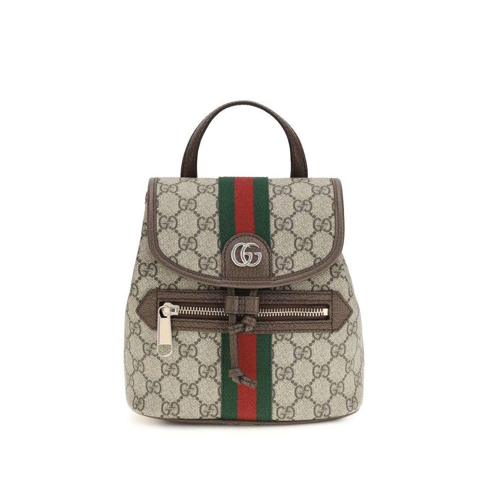 Beige Fabric Handbag
