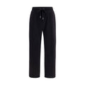 Black Cotton Joggers (Workout Pants)