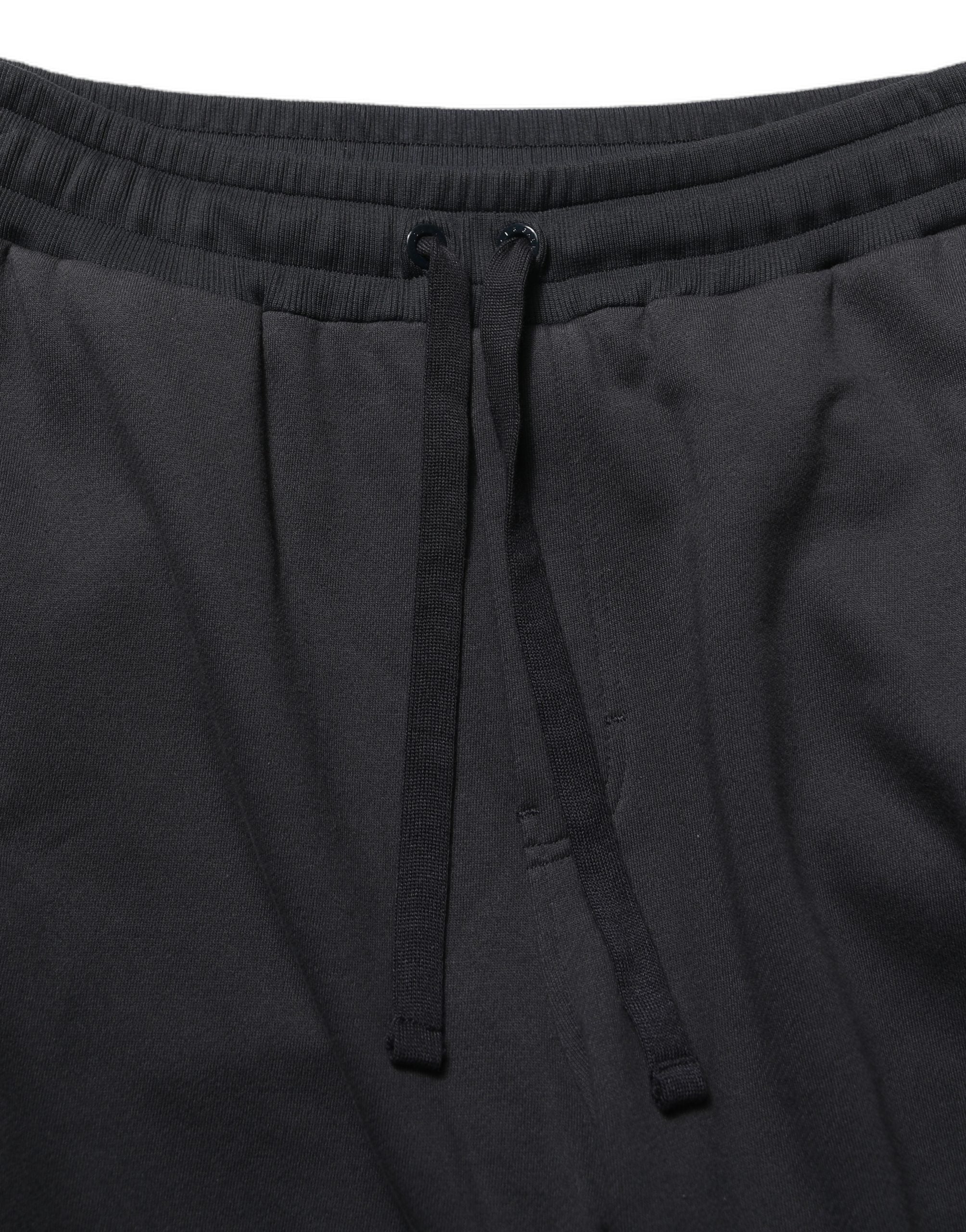 Black Drawstring Viscose Jogger Men Sweatpants Pants