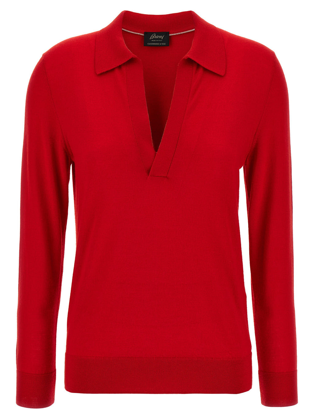 Multicolor Cashmere Polo Shirt