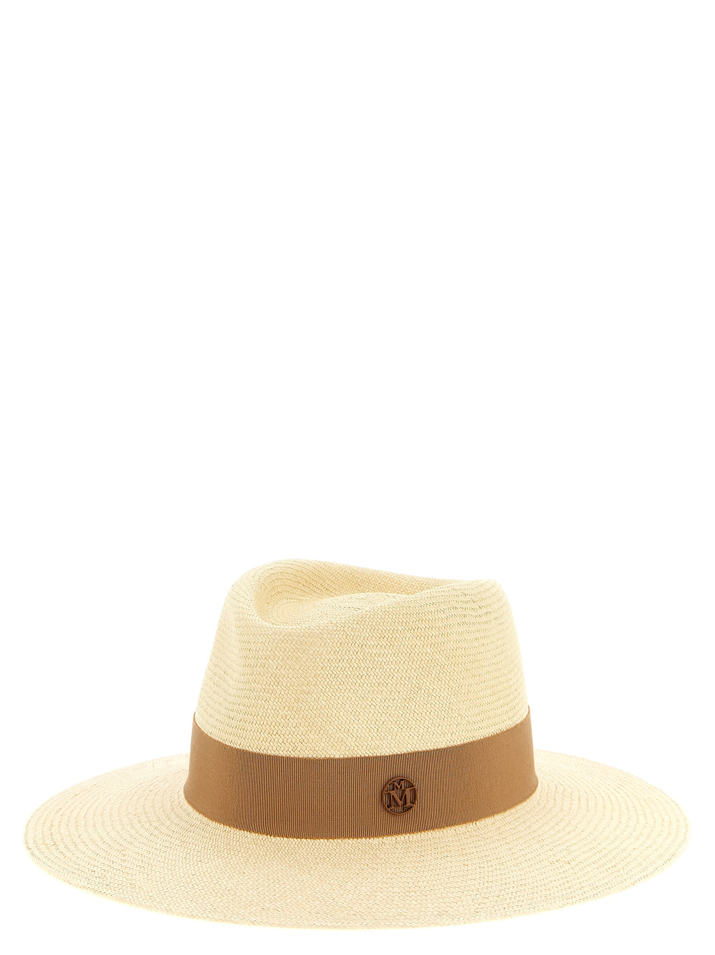 Beige Straw Fedora