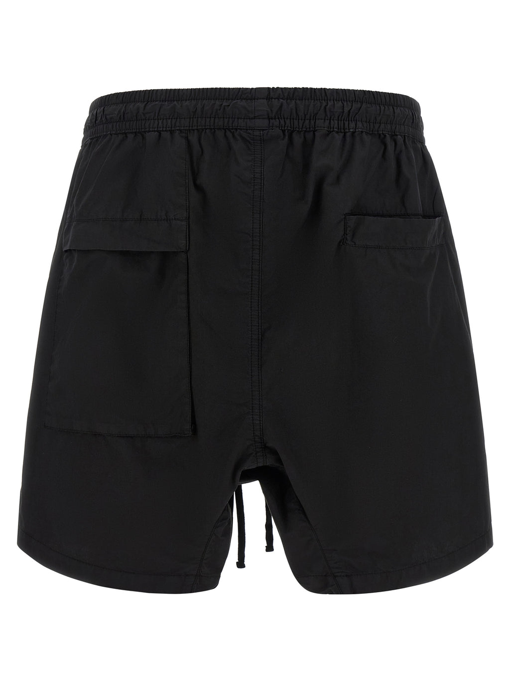 Black Organic Cotton Bermuda Shorts