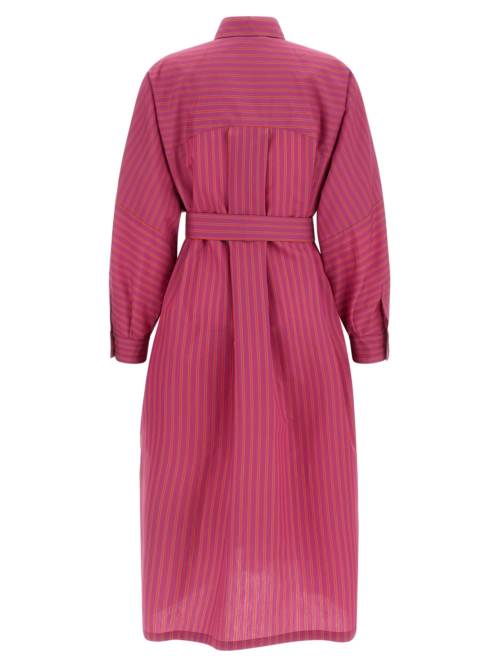 Purple Cotton Long Dress