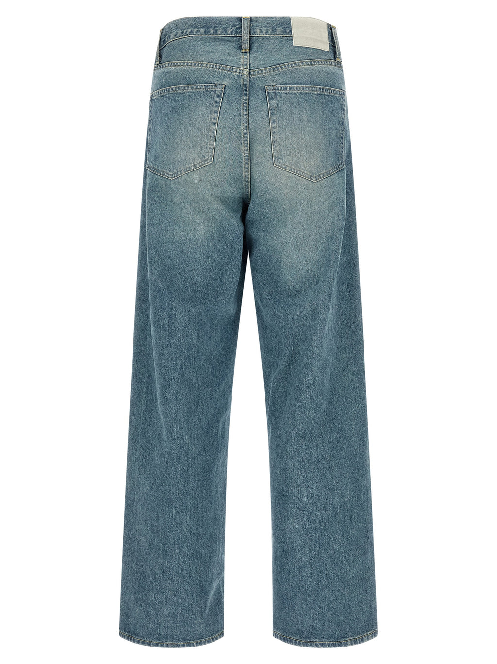 Blue Cotton Jeans Denim