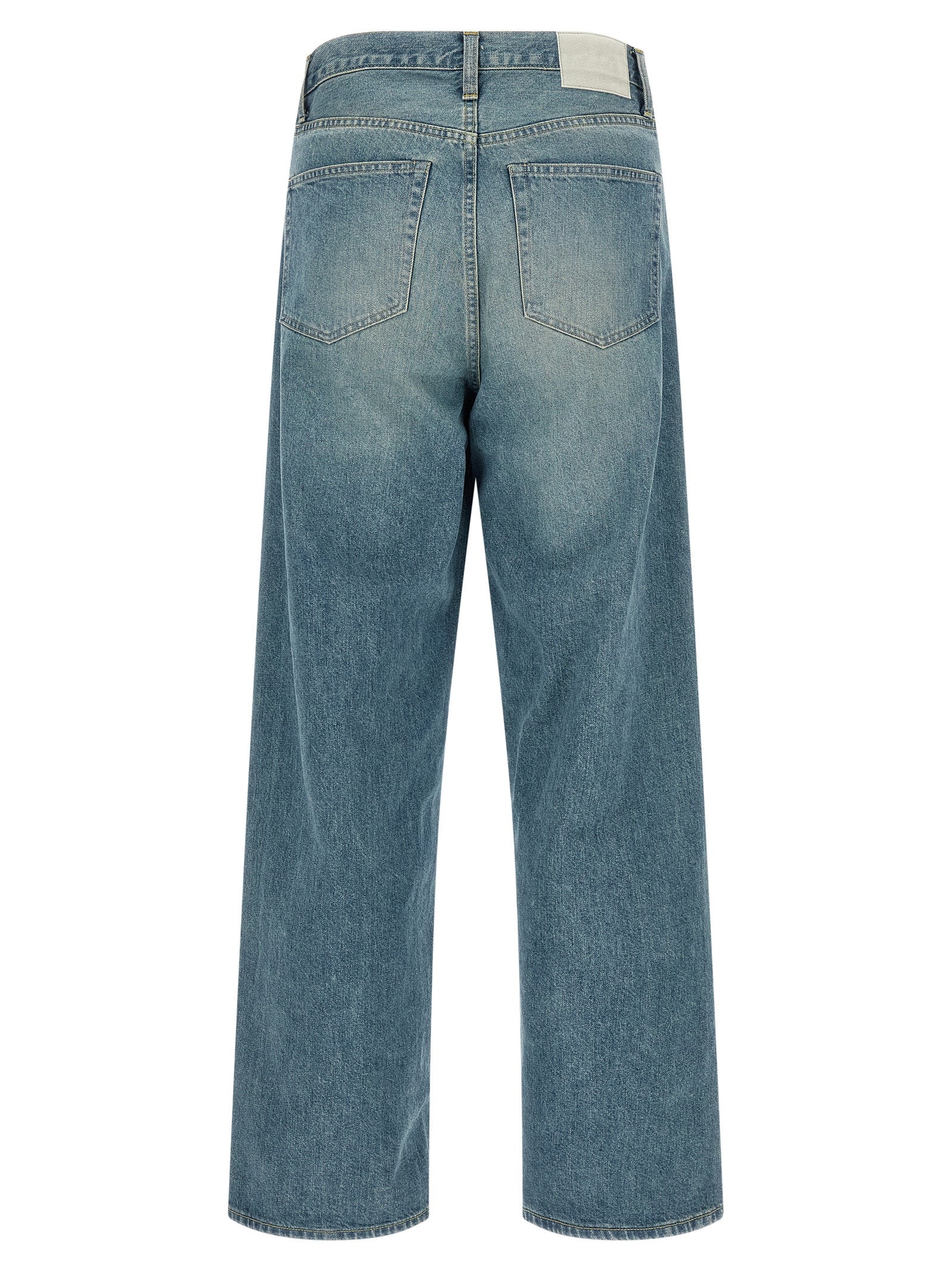 Blue Cotton Jeans Denim