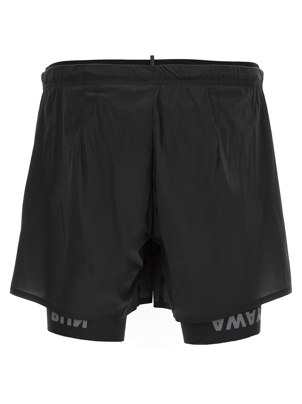 Black Nylon Bermuda Shorts