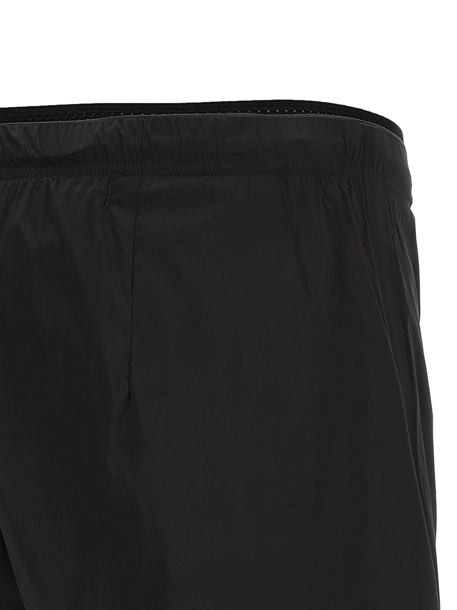 Black Nylon Bermuda Shorts