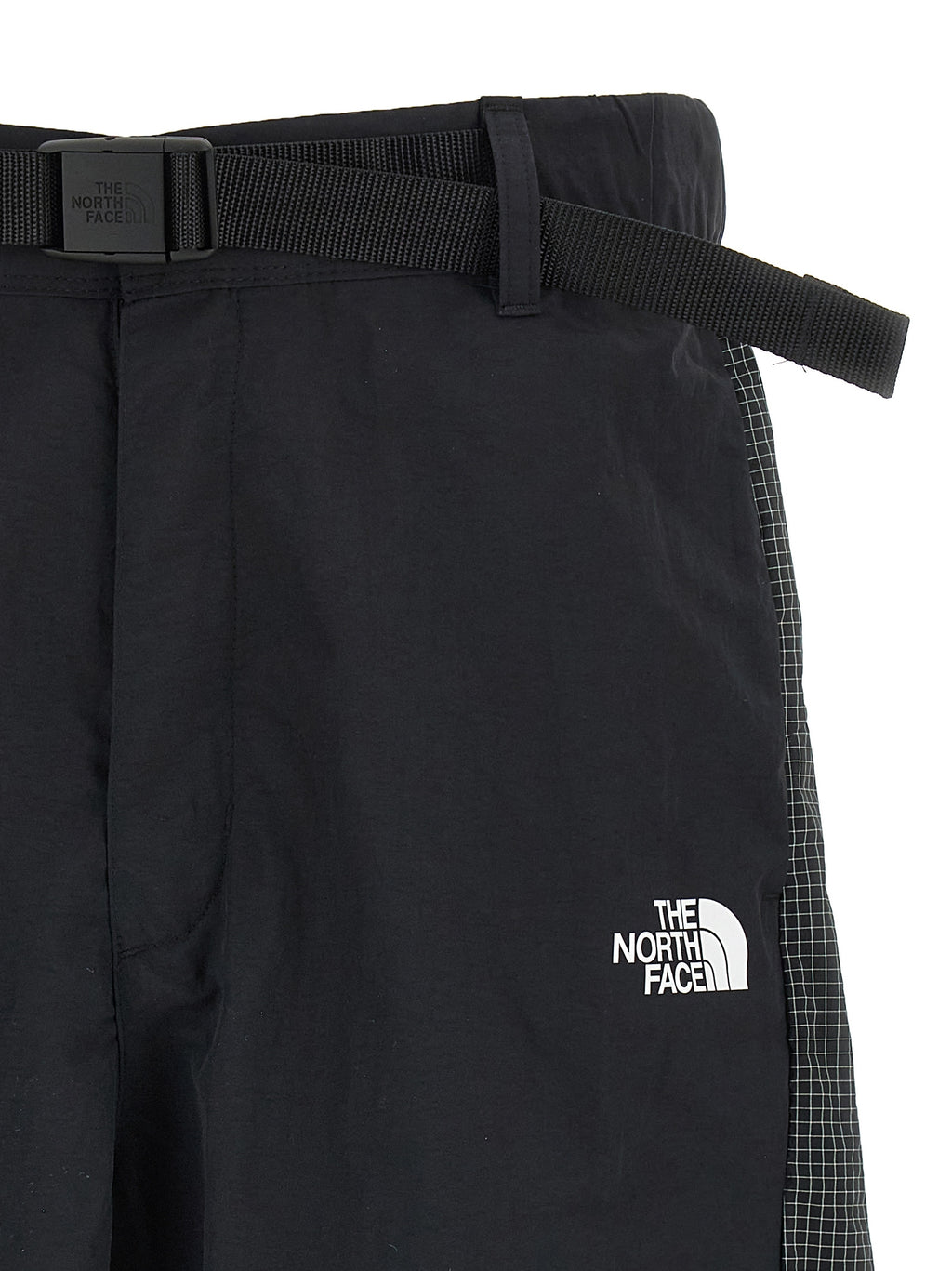 Black Nylon Bermuda Shorts