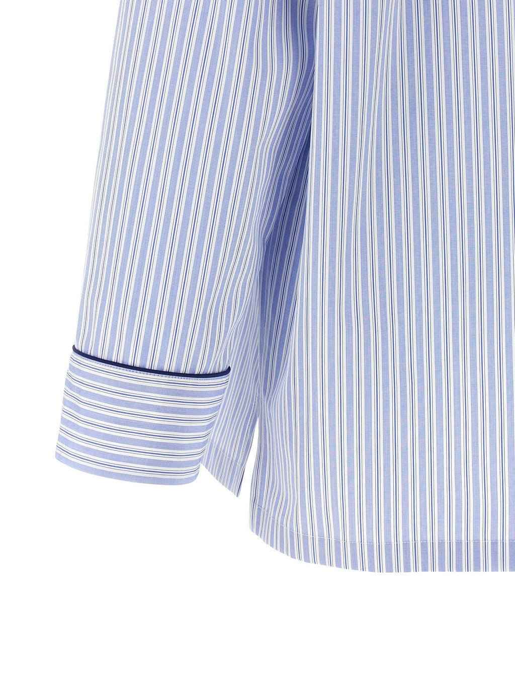 Blue Cotton Blouse