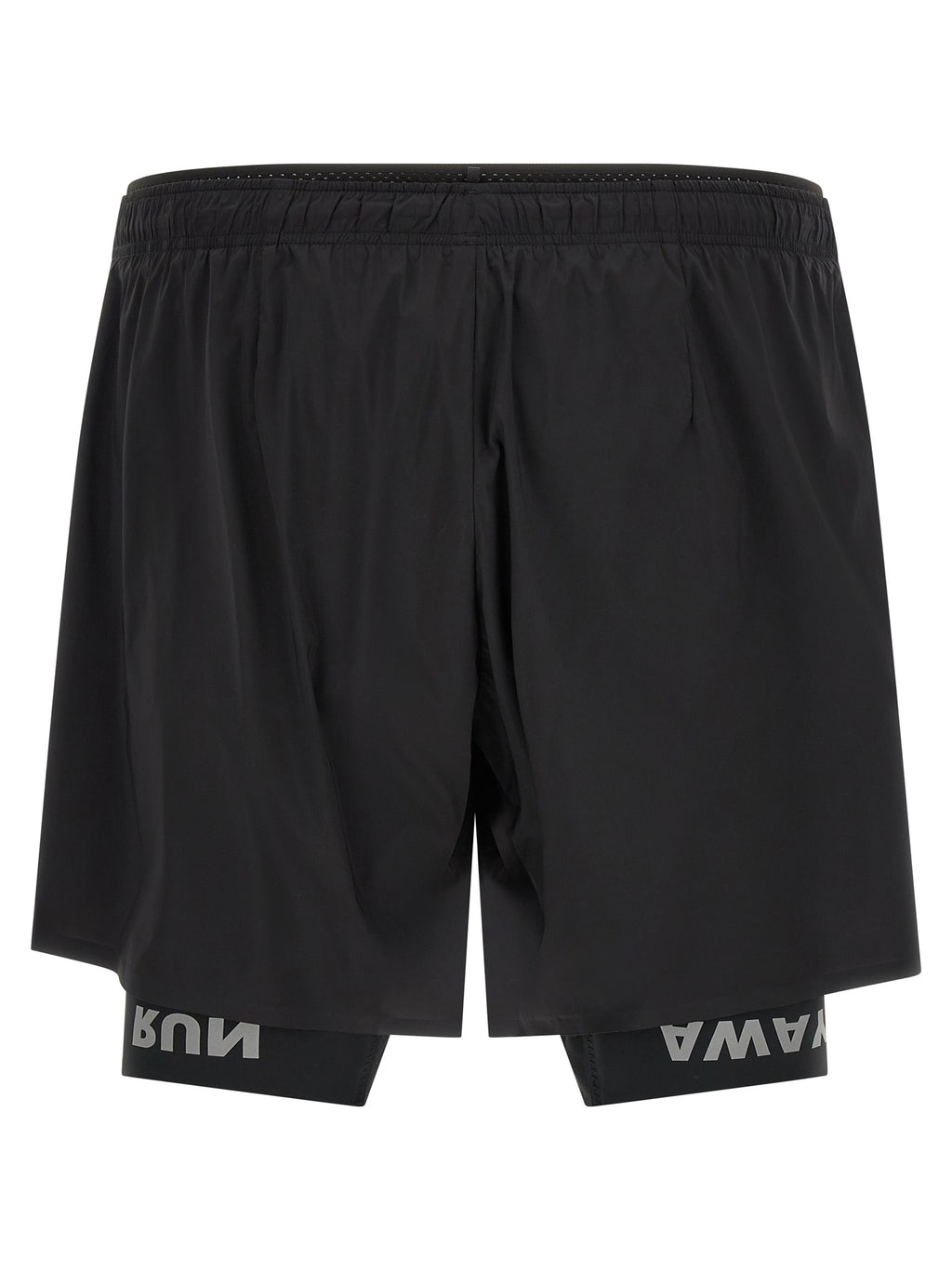 Black Nylon Bermuda Shorts