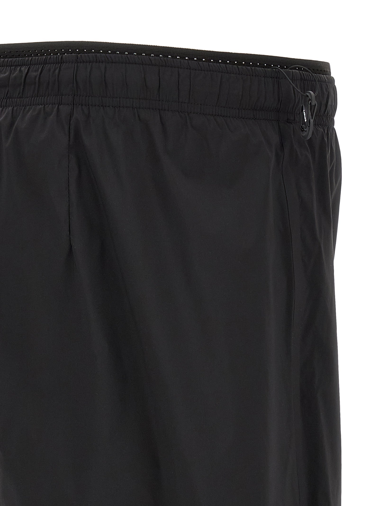 Black Nylon Bermuda Shorts