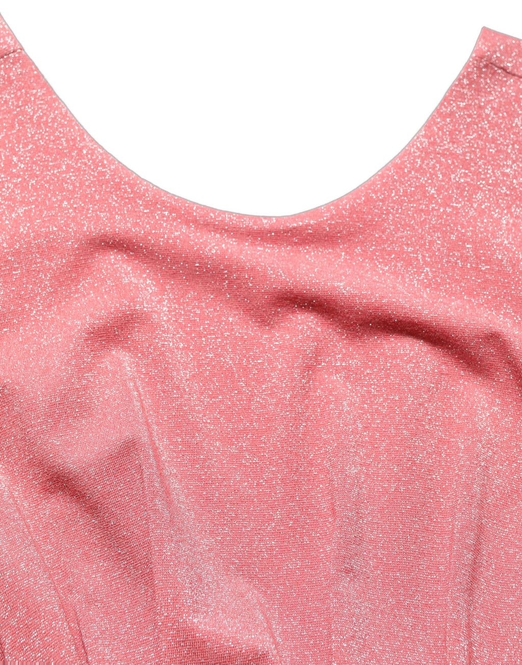 Coral Pink Pleated Sleeveless Max Dress