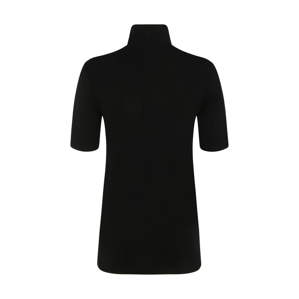 Black Cotton T-Shirt