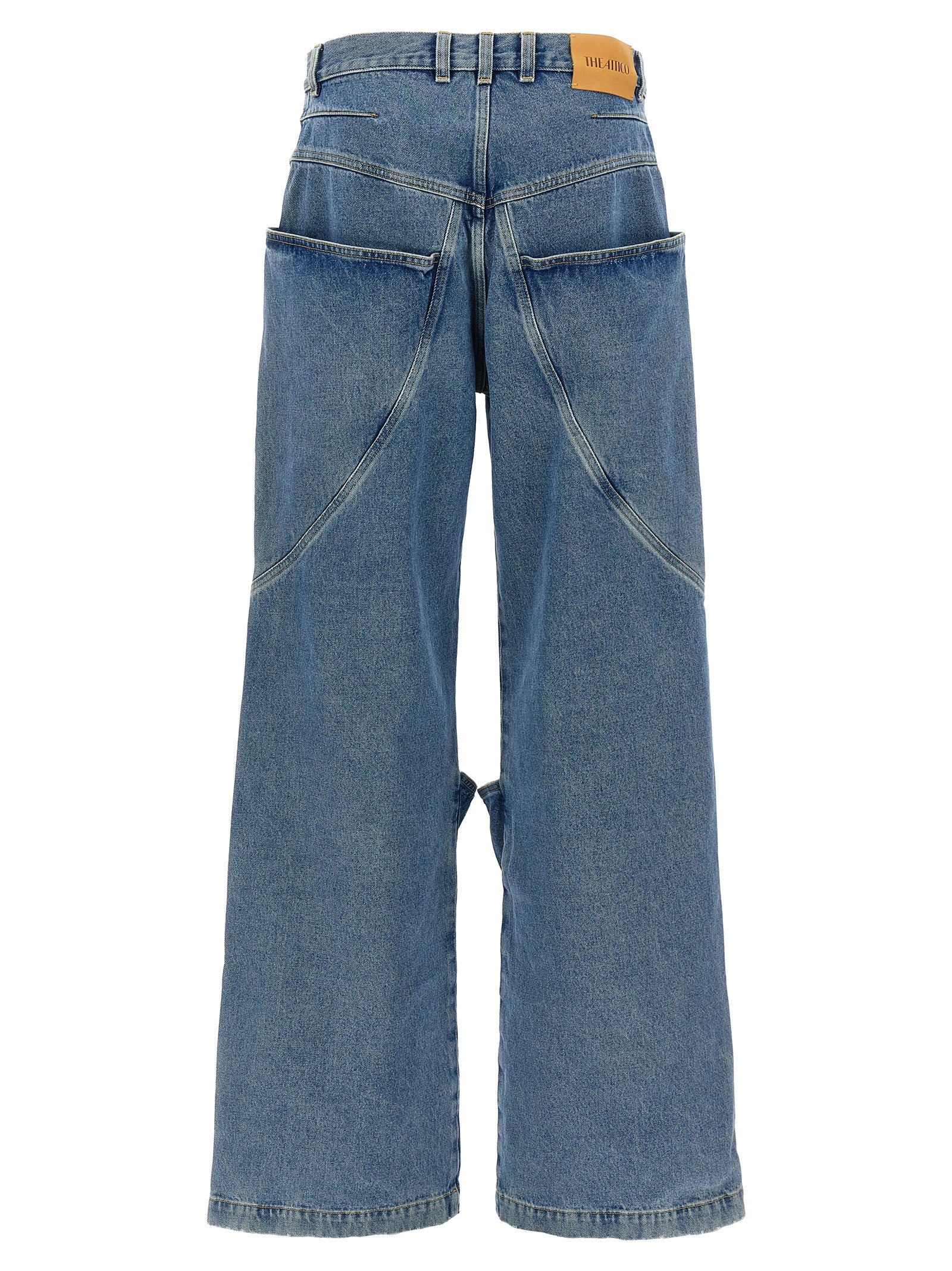 Blue Cotton Jeans Denim