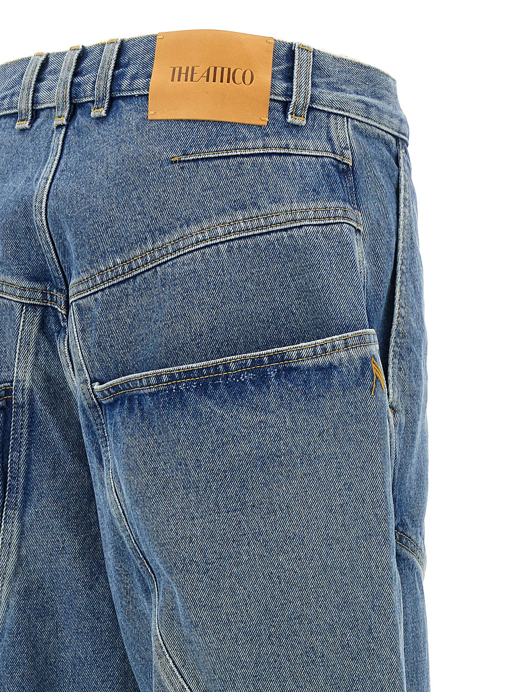 Blue Cotton Jeans Denim