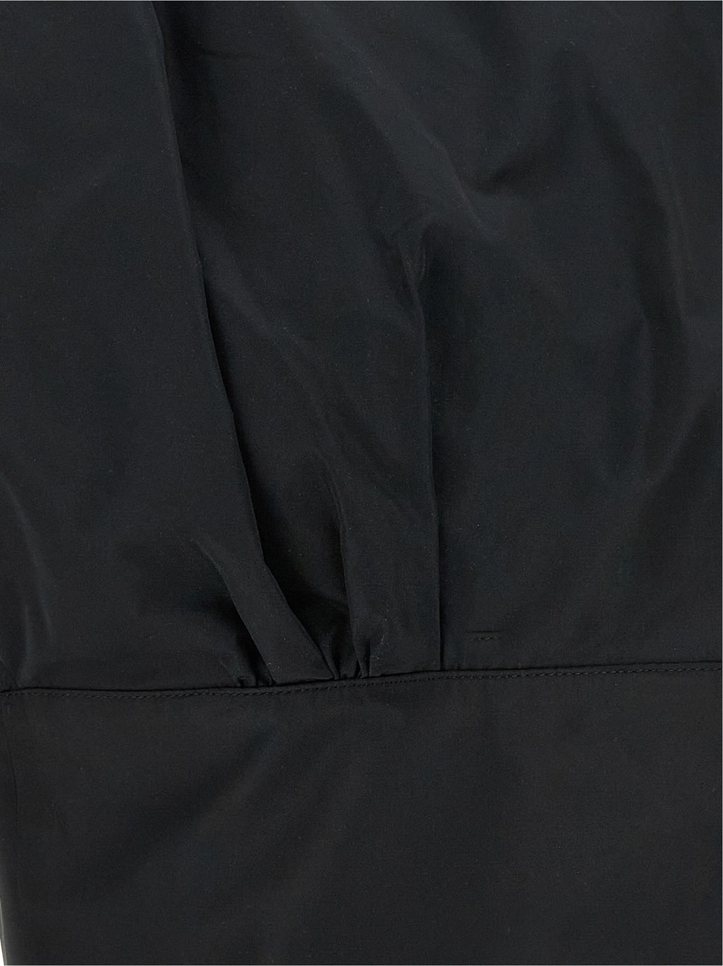 Black Polyester Blouse