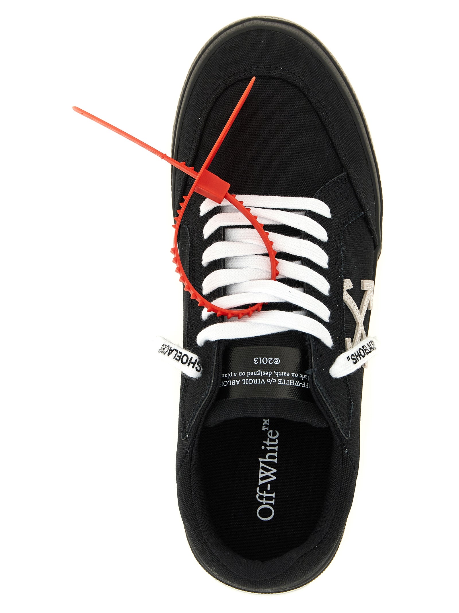 Bicolor Cotton Low Top Sneakers