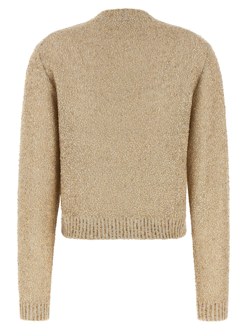 Gold Linen Cardigan