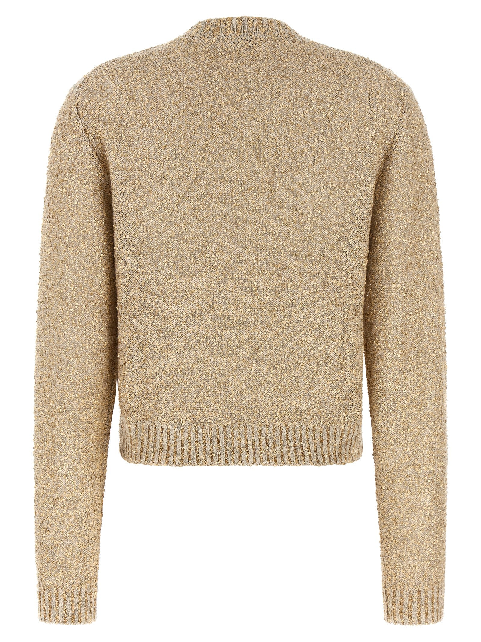 Gold Linen Cardigan