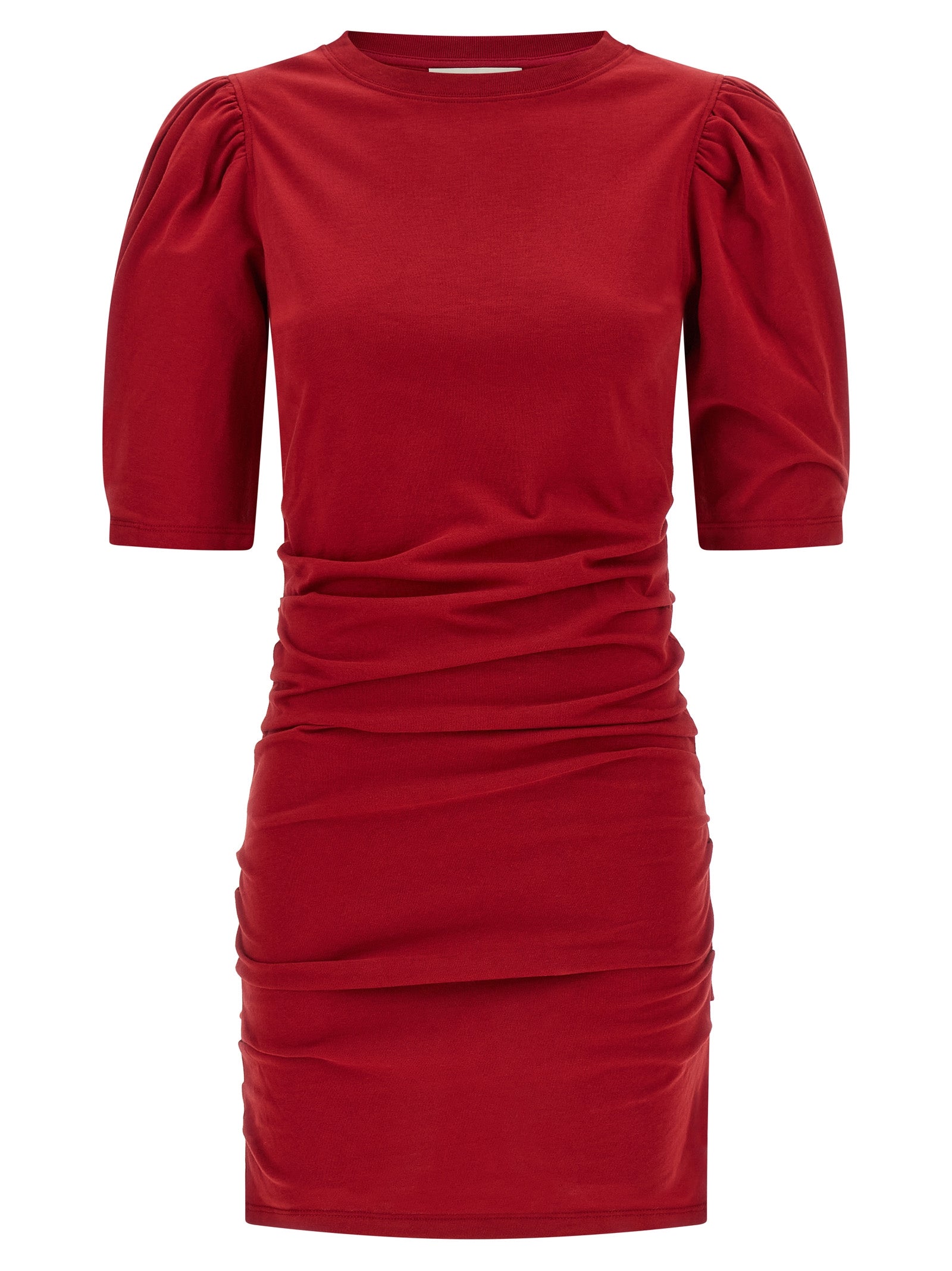 Multicolor Cotton Short Dress