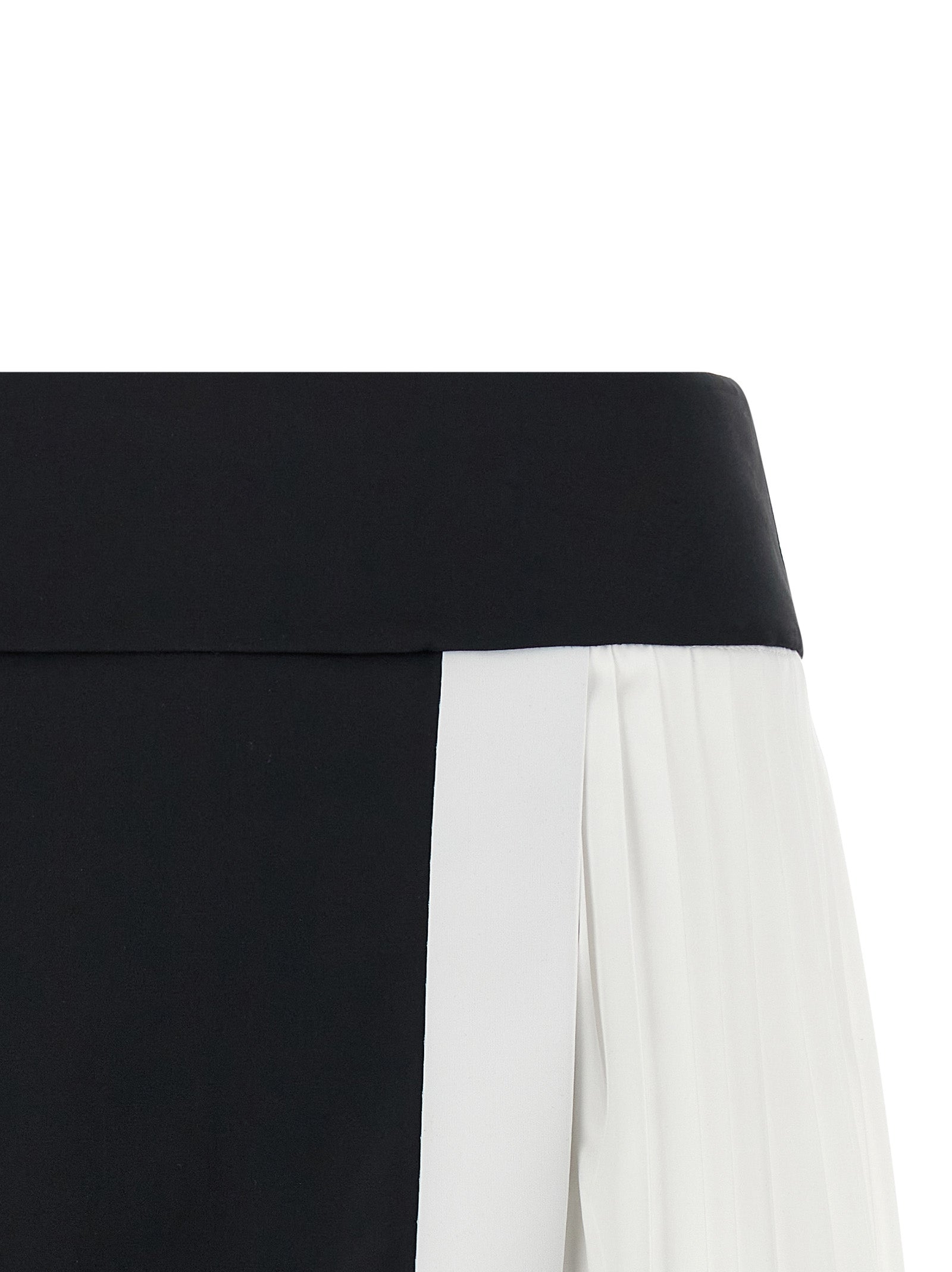 Bicolor Polyamide Bermuda Shorts