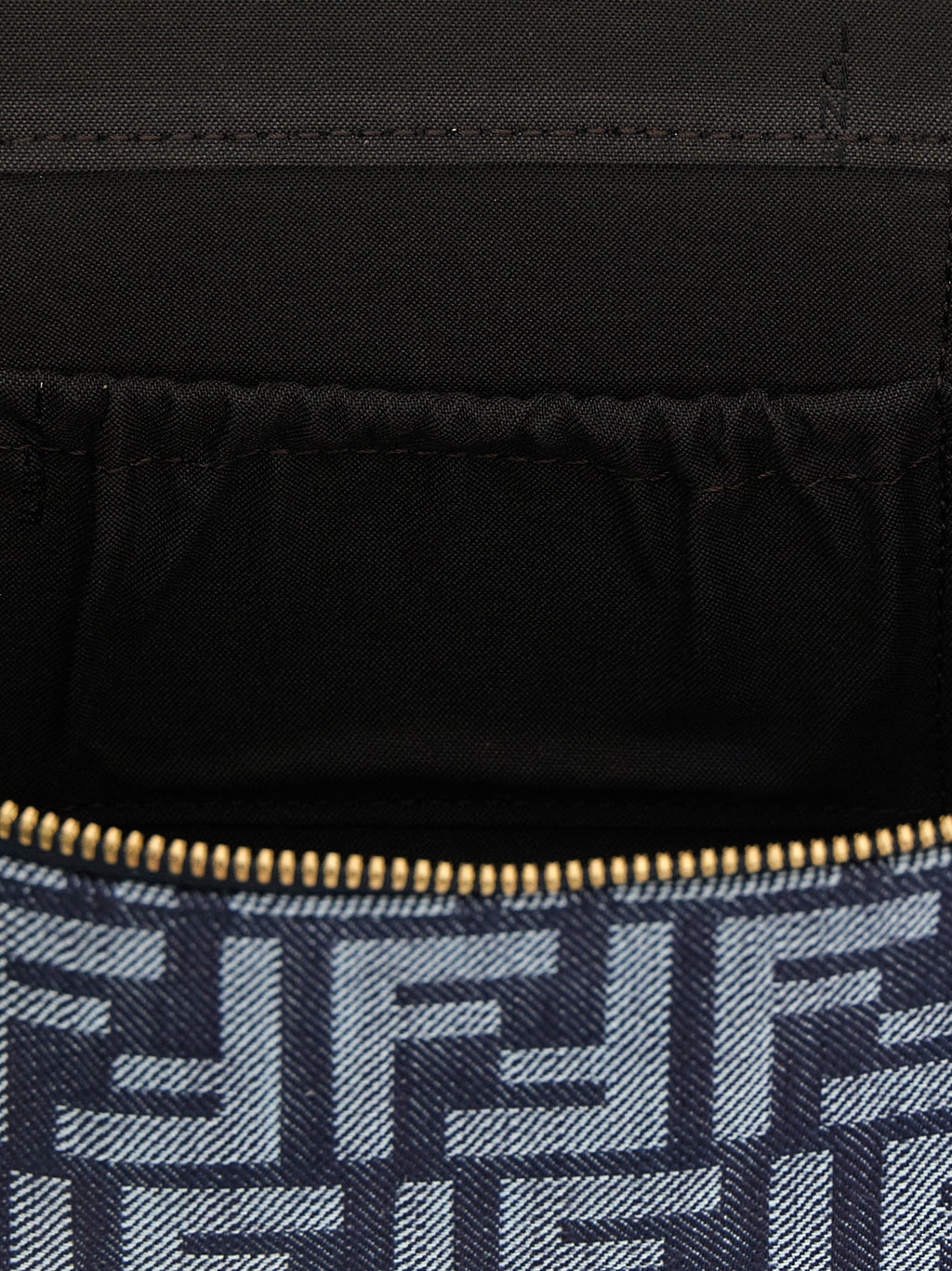 Blue Cotton Handbag