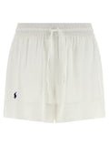 White Organic Cotton Bermuda Shorts